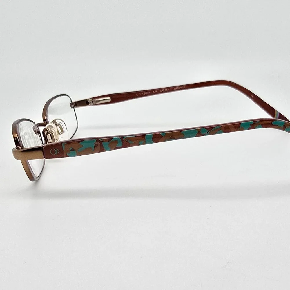 Ocean Pacific OP 811 Brown Kids Eyeglasses Frame w/ Flexhinge and Case 44-17-125